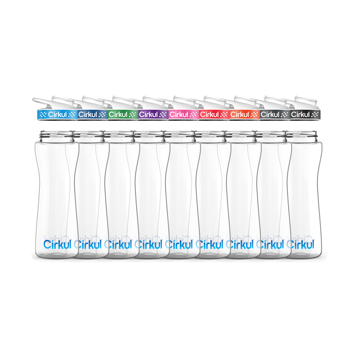 22oz. Plastic Bottle & Comfort Grip Lid K9